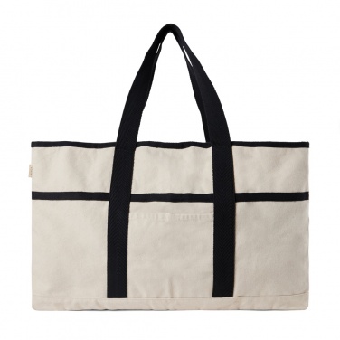 Logotrade business gift image of: VINGA Volonne AWARE™ recycled canvas beach bag
