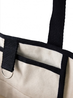 Logo trade business gift photo of: VINGA Volonne AWARE™ recycled canvas beach bag