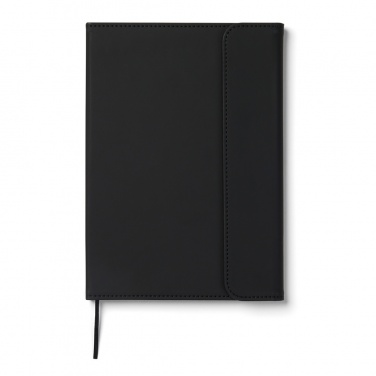 Logo trade corporate gifts picture of: VINGA Baltimore GRS certified paper & PU notebook