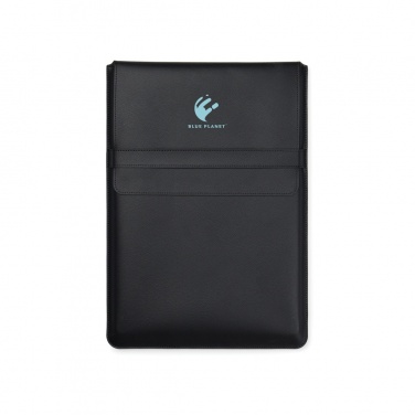 Logo trade business gifts image of: VINGA Timo PU RCS RPET 16" laptop sleeve