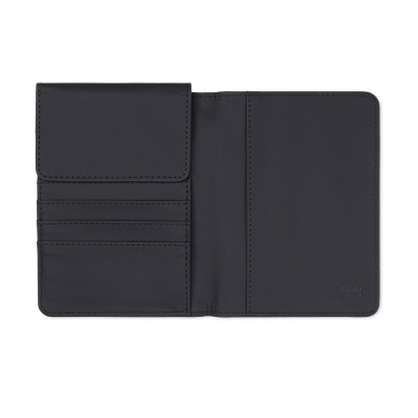Logotrade promotional gift picture of: VINGA Baltimore RCS recycled polyester RFID passport cover