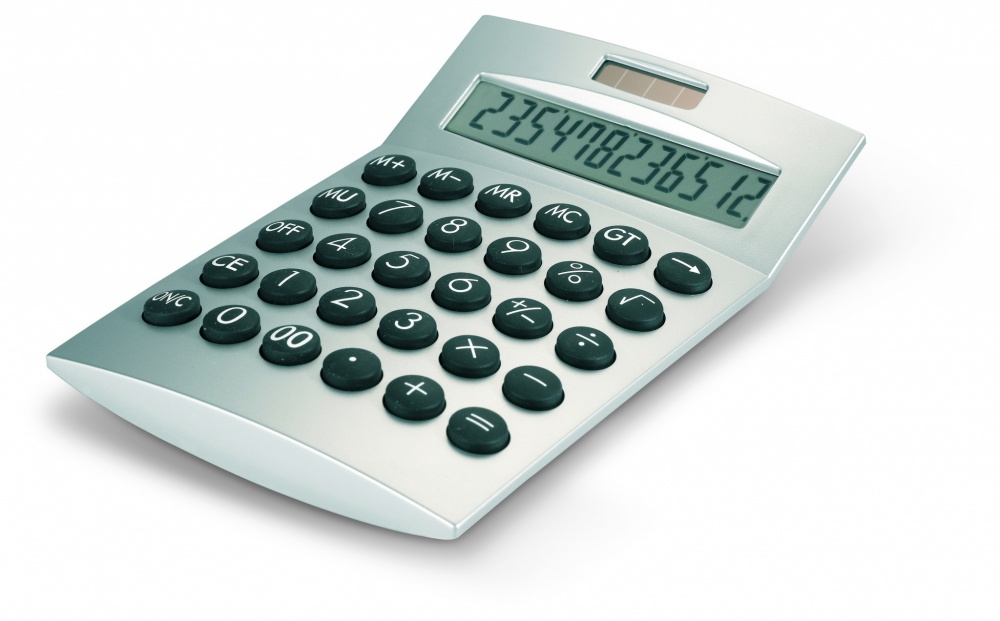 Logo trade promotional merchandise photo of: Basics 12-digits calculator