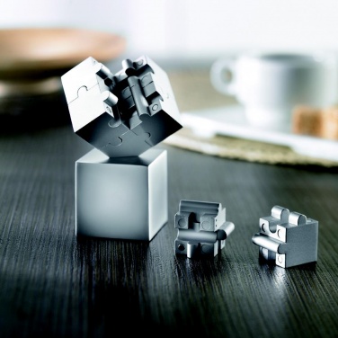 Logo trade promotional gift photo of: Metal 3D puzzle