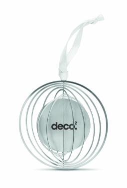 Logo trade advertising products picture of: Circle decoration with ribbon