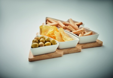 Logo trade promotional gift photo of: Christmas tree serving tray