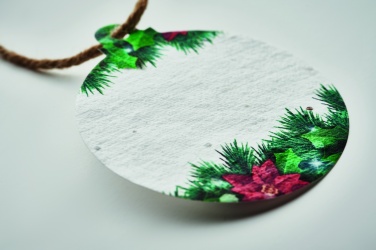 Logotrade business gifts photo of: Seed paper Xmas ornament