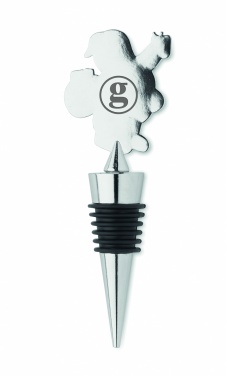 Logotrade promotional giveaway image of: Bottle stopper Christmas motif