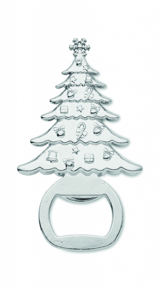 Logotrade business gift image of: Bottle opener Christmas motif