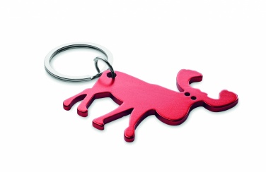 Logotrade advertising product picture of: Recycled aluminium key ring Pori