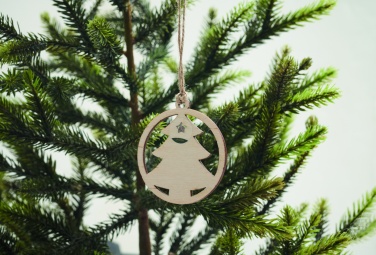 Logotrade promotional giveaway image of: Wooden tree shape hanger