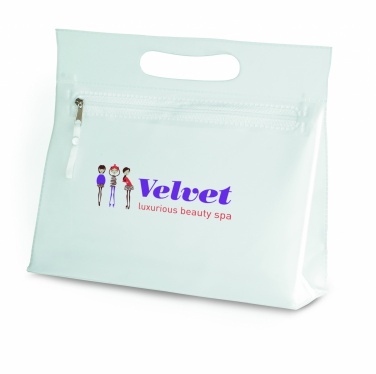 Logo trade promotional gifts picture of: Transparent cosmetic pouch