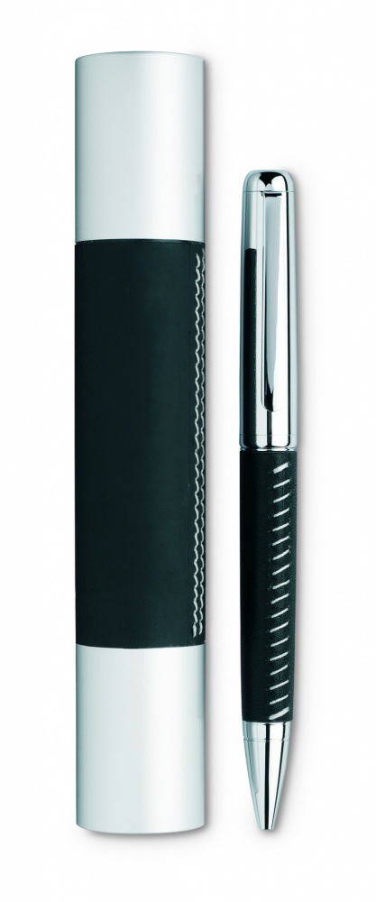 Logo trade promotional gift photo of: Metal ball pen in box