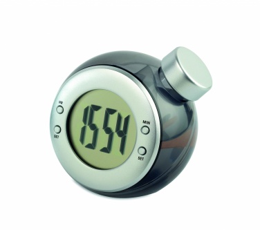 Logotrade advertising products photo of: Water powered LCD desk clock
