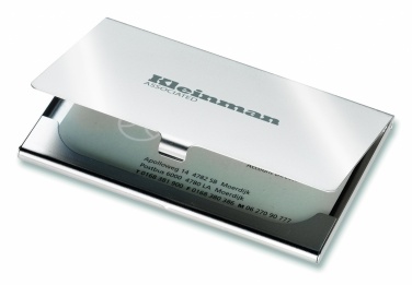 Logo trade promotional giveaways image of: Business card holder