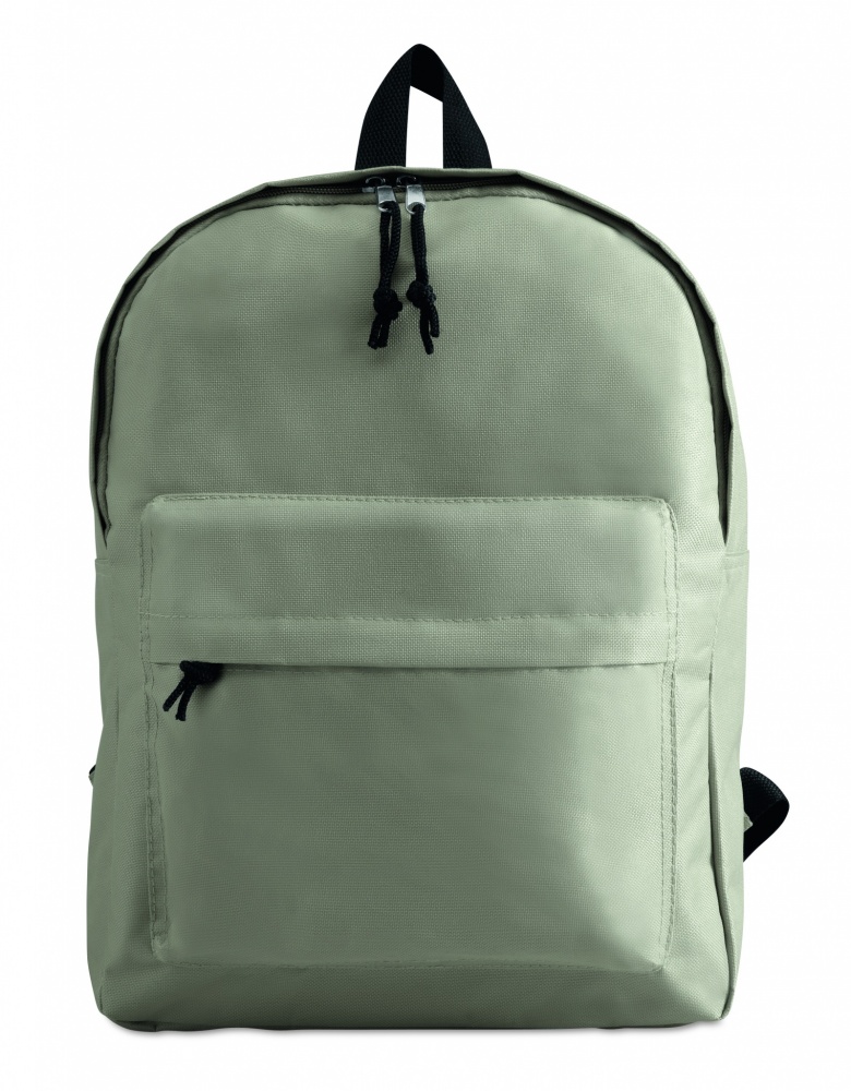 Logo trade promotional gifts image of: 600D polyester backpack