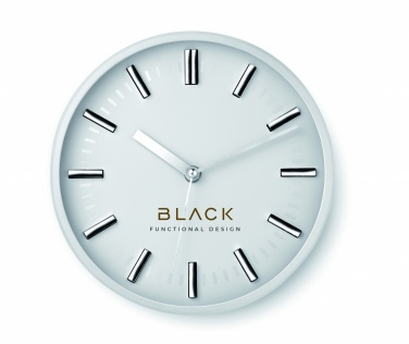 Logo trade promotional merchandise picture of: Round shape wall clock