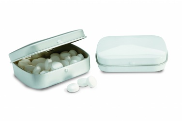 Logotrade business gifts photo of: Easy tin silver w/mints