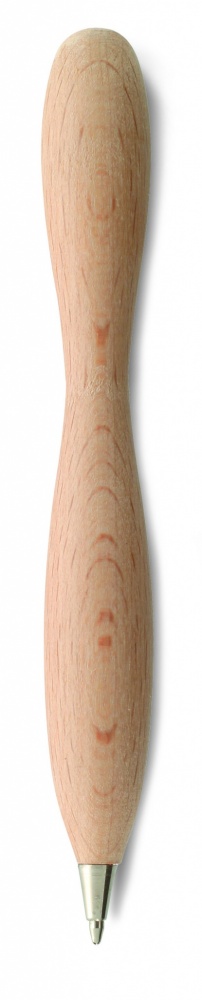 Logo trade corporate gifts picture of: Wooden ball pen