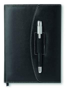 Logotrade promotional merchandise image of: A5 notebook portfolio with pen