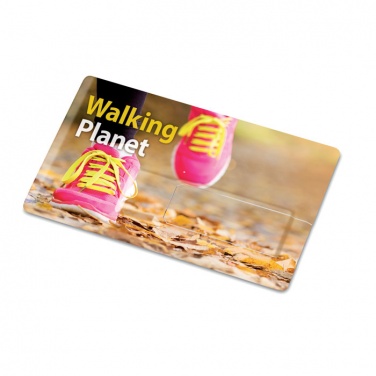 Logo trade advertising products image of: Creditcard. USB flash 16GB
