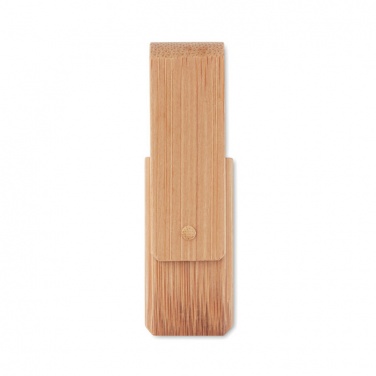 Logo trade business gift photo of: Bamboo USB    16GB