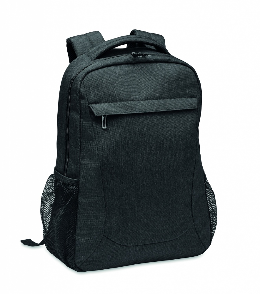 Logotrade promotional merchandise photo of: 600D RPET laptop backpack
