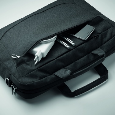 Logo trade business gift photo of: 600 RPET laptop bag