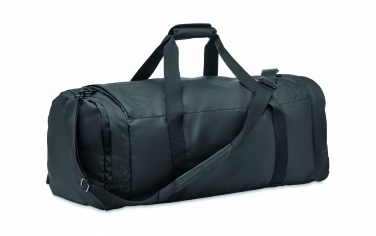 Logo trade promotional products image of: Large sports bag in 300D RPET