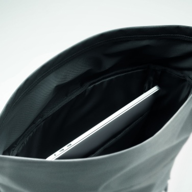 Logo trade promotional giveaways picture of: Reflective Rolltop backpack