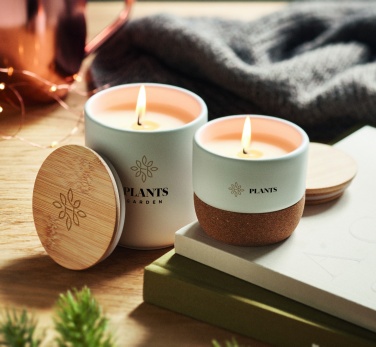 Logotrade promotional product image of: Plant based wax candle 80 gr
