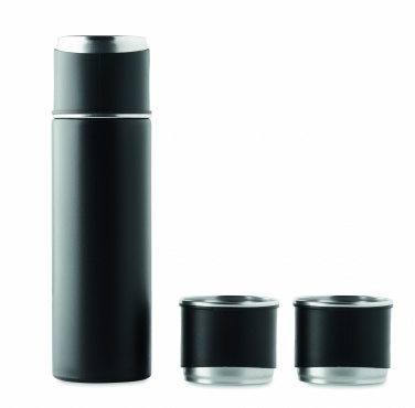 Logo trade advertising products image of: Double wall bottle and cup set