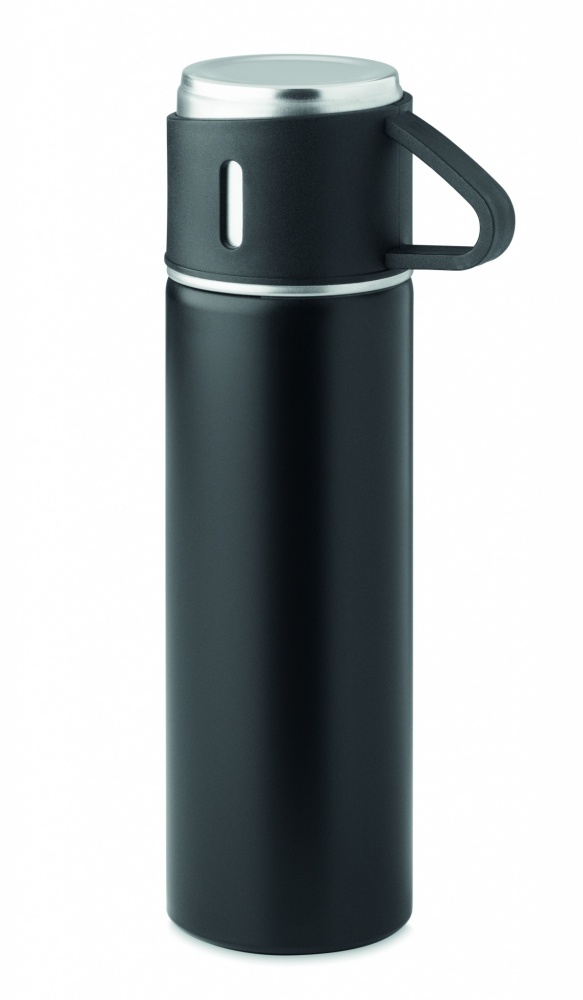 Logotrade advertising products photo of: Double wall bottle 420 ml