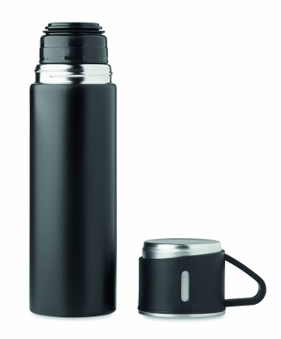 Logo trade advertising products image of: Double wall bottle 420 ml