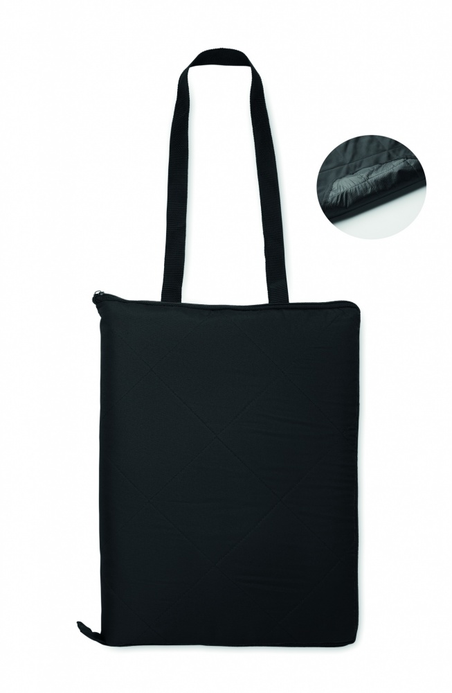 Logo trade promotional gifts picture of: Foldable picnic blanket