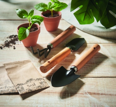 Logo trade corporate gifts picture of: 3 garden tools  in RPET pouch