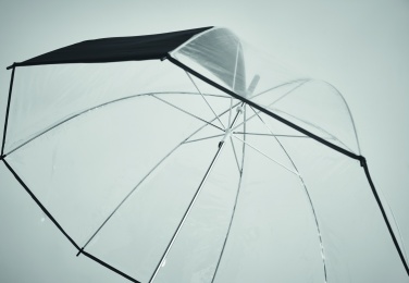 Logo trade promotional item photo of: Transparent 23 inch manual open umbrella