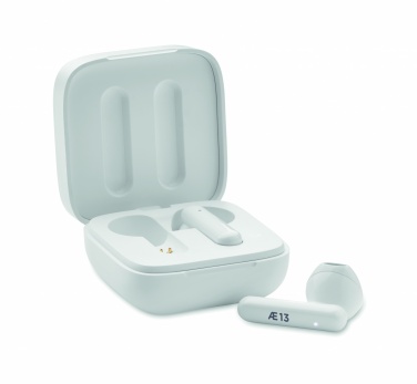 Logotrade corporate gift picture of: TWS earbuds with solar charger