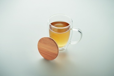 Logo trade promotional gifts picture of: Double wall borosilicate mug