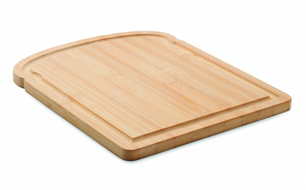 Logo trade promotional giveaway photo of: Bamboo bread cutting board