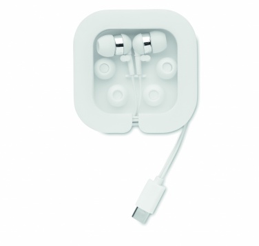 Logotrade promotional giveaway picture of: Ear phones with silicone covers