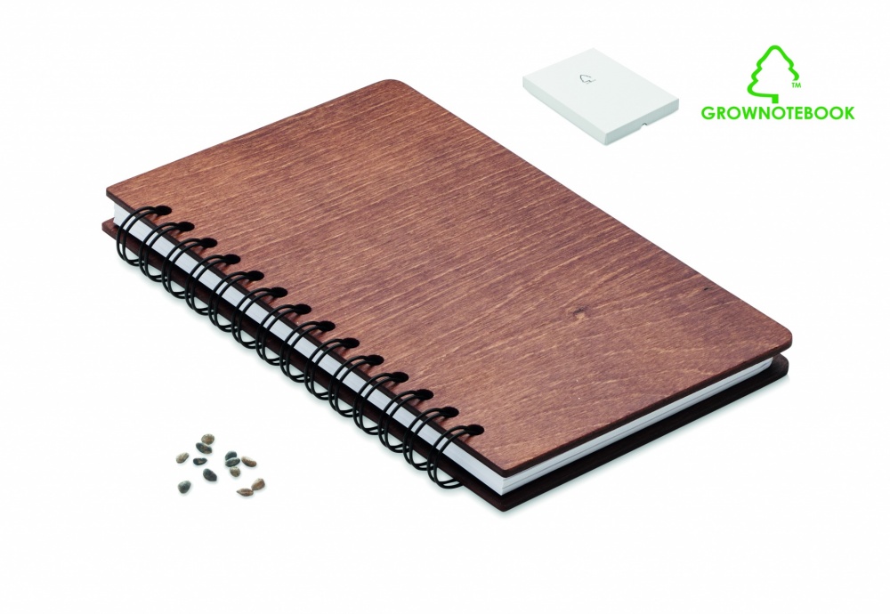 Logotrade promotional product image of: A5 Birch tree GROWBOOK™