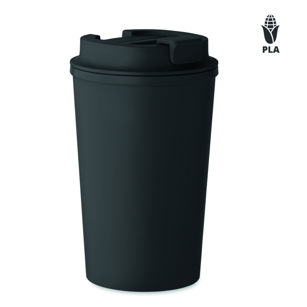 Logotrade promotional item image of: PLA double wall tumbler 350 ml