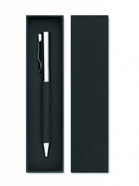Logo trade promotional giveaways picture of: Metal twist ball pen in box