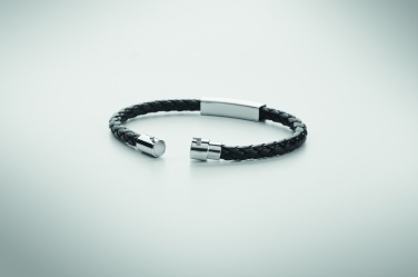 Logotrade promotional gifts photo of: Braided faux leather bracelet