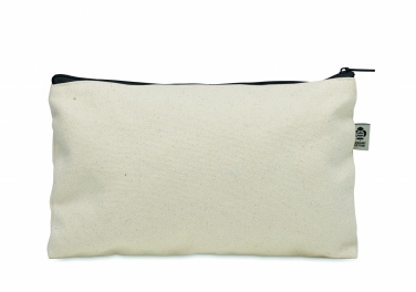 Logo trade promotional gift photo of: Cosmetic bag cotton 340 gr/m²