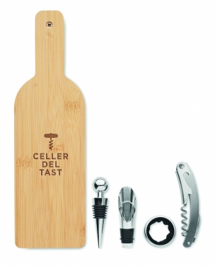 Logotrade promotional items photo of: Bottle shaped wine set