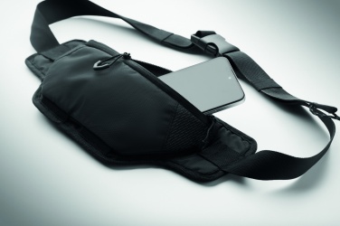 Logo trade promotional merchandise picture of: Hiking waist bag in 420D nylon