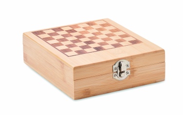 Logo trade advertising product photo of: Chess board wine set