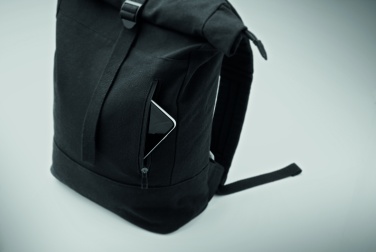 Logo trade business gifts image of: Rolltop 15'' laptop backpack