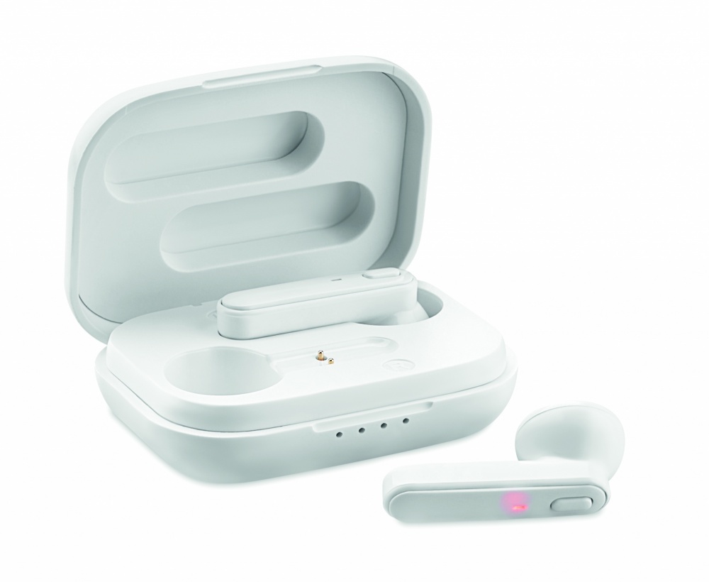 Logotrade promotional items photo of: TWS earbuds with charging base